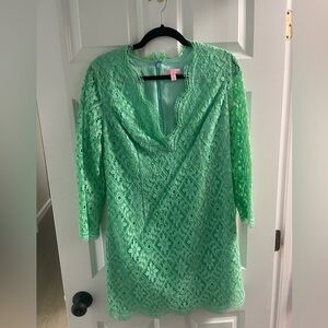Lilly Pulitzer Mint Lace Dress